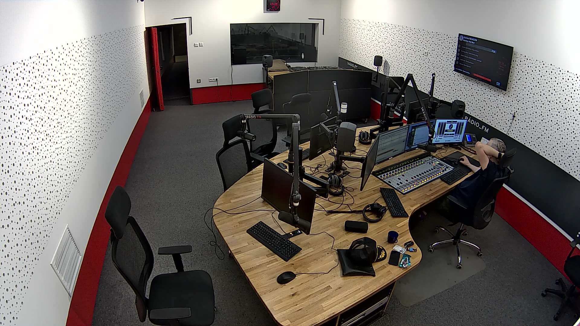 Webcam do štúdia Rádia_FM